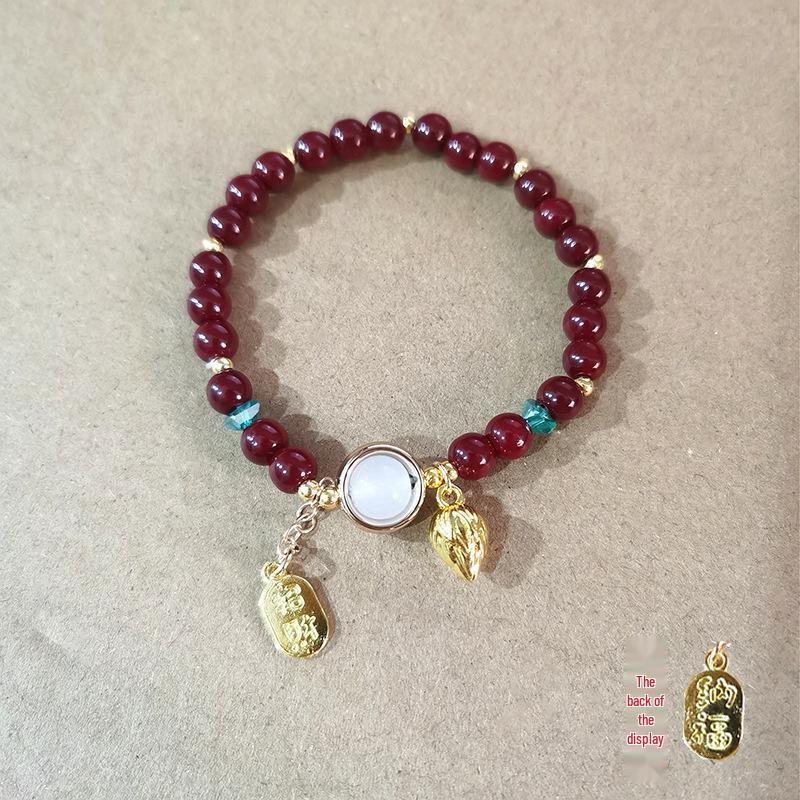 Dodo Hot Hetian Jade Rabbit Bracelet, Women's Niche Design - High Value Student or Bestie Gift