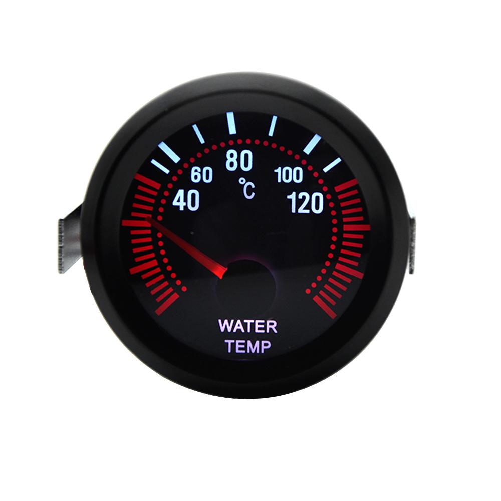 2' 52mm Smoke Lens with Sensor Boost Gauge Bar Psi/Vacuum/Water Temp/Oil Temp/Oil Pressure/Voltmeter/Tachometer RPM Coolant Temperature 4