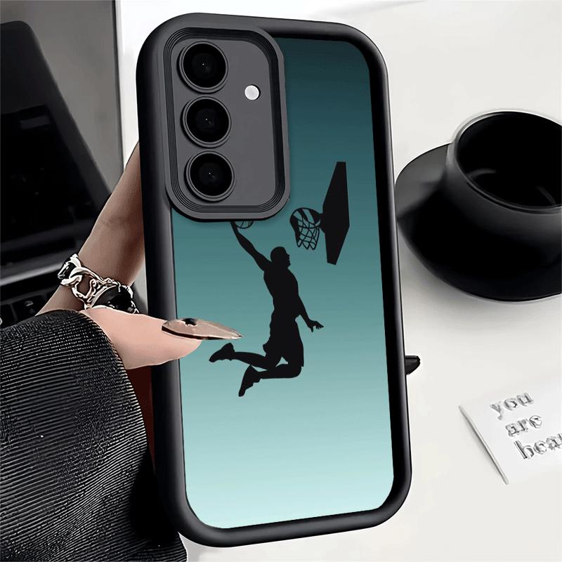 Phone Case for Samsung Galaxy S26 S25 Ultra S24 FE Basketball Sports Aesthetics Shell S23 Plus S22 + S21 S20 5G Soft Silicone Fu