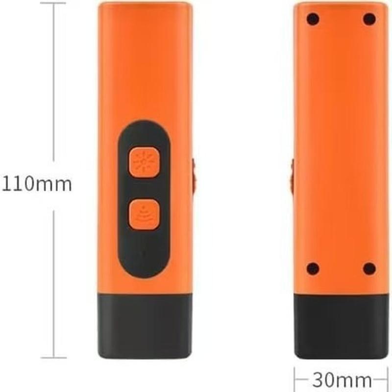 Pet Training Control Device Rechargeable Ultrasonic Dog Barking Deterrent Trainer To Stop Barking оранжевый