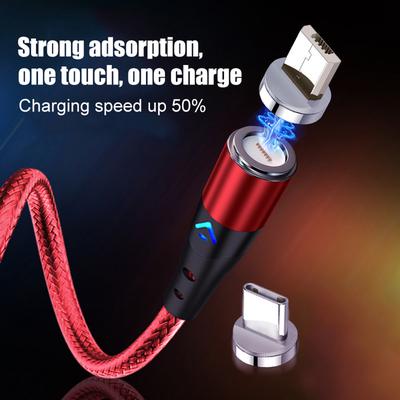2P-ST Magnetyczny 5A Ultra szybki magnetyczny kabel ładujący z wtyczką USB typu C.