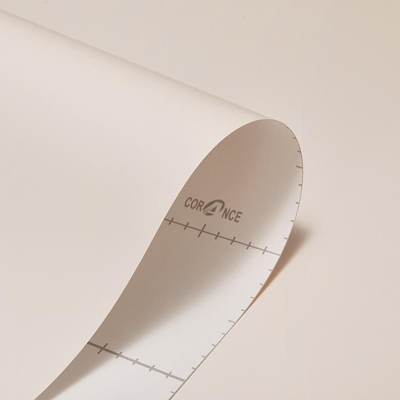 Super Thick PVC Solid Color Skin Feel Sticker: Eco-Friendly Self-Adhesive Decorative Film for Hotel Renovation