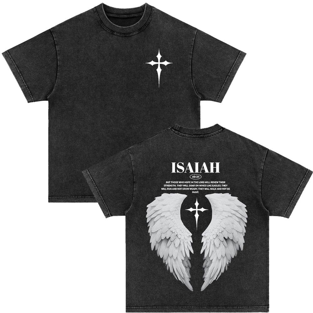 Christian Jesus Died for Me Now I Live for Him Bible Verse Vintage Washed T-shirts Men Women Fashion Harajuku Oversized T Shirts