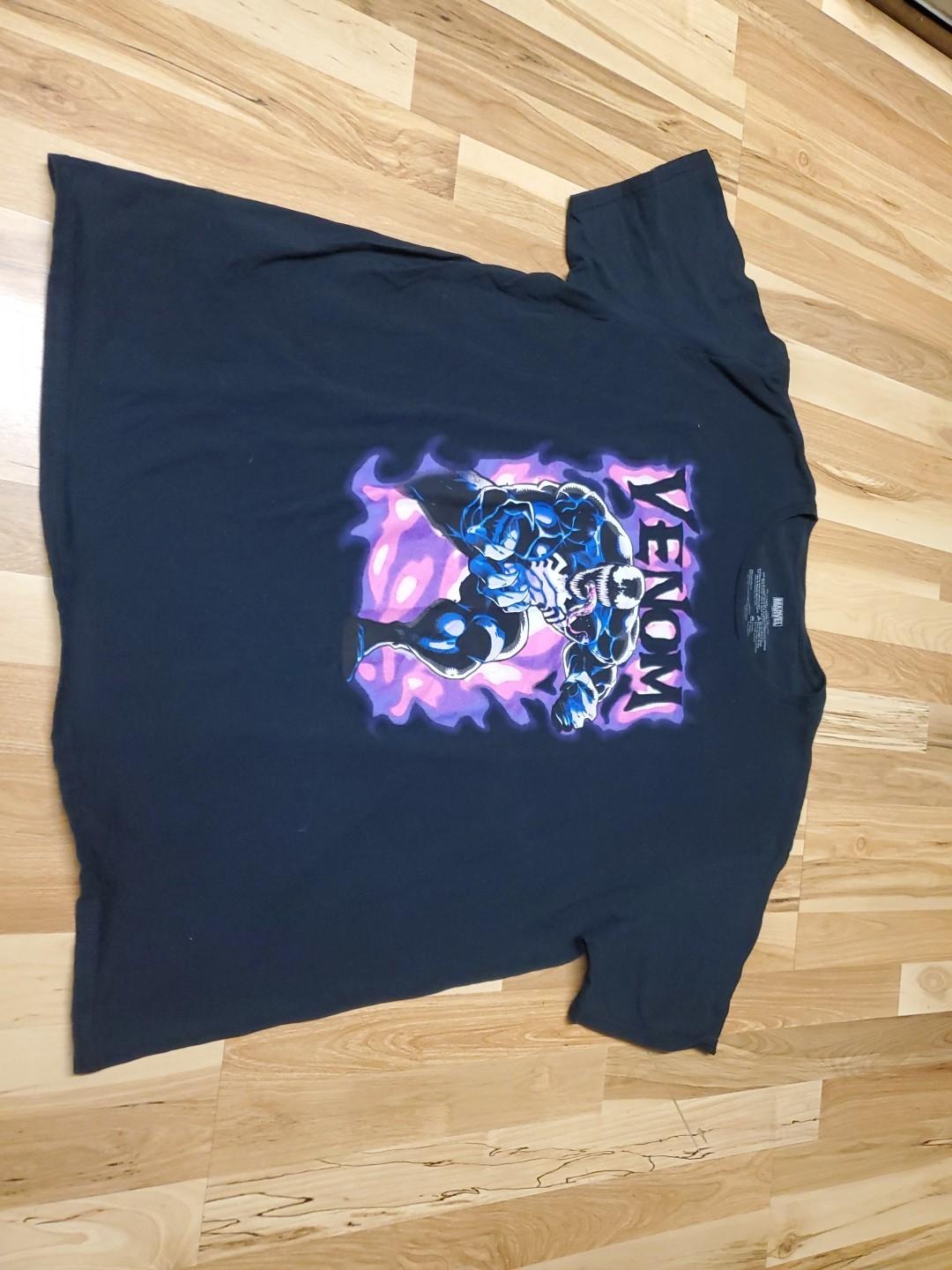 Mens Marvel Venom Spider-Man T-Shirt Size 3XL S