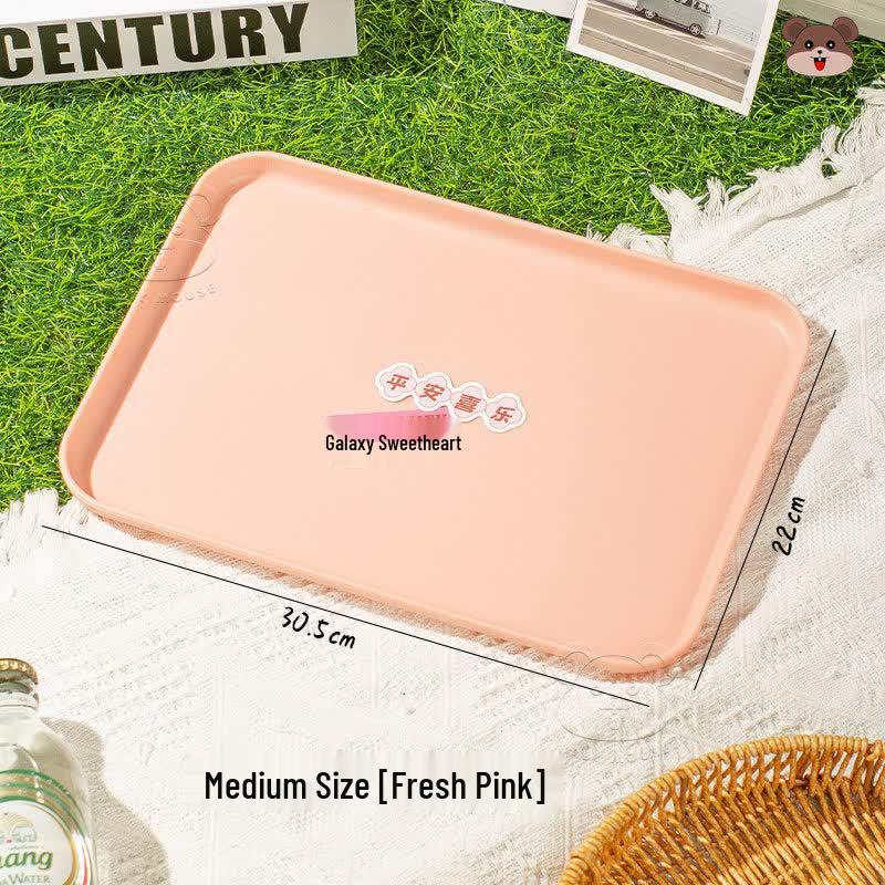Qiwei Japanese Style Plastic Dining Tray