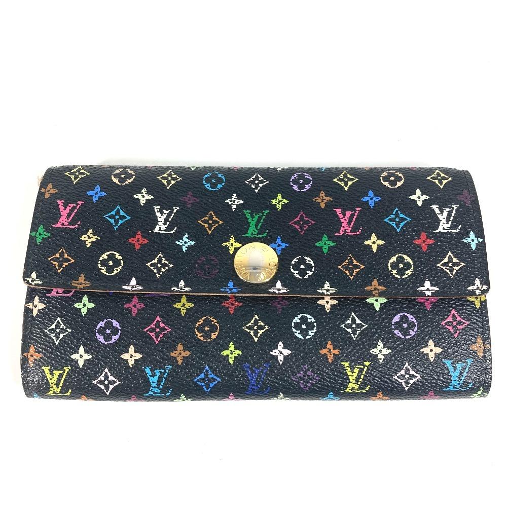 Louis Vuitton M93533 MonogramMulticolore Portefeuille Sarah Long Wallet