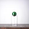 Modern Glass Coffee Bean and Tea Storage Jar with Cork Stopper