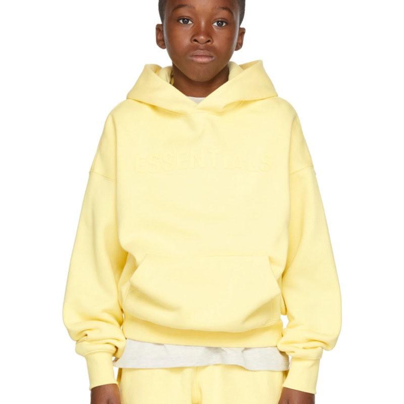 Kids Fleece Lined Hooded Sweatshirt Boys Girls Winter Casual Long Sleeve Top 3-8 Years