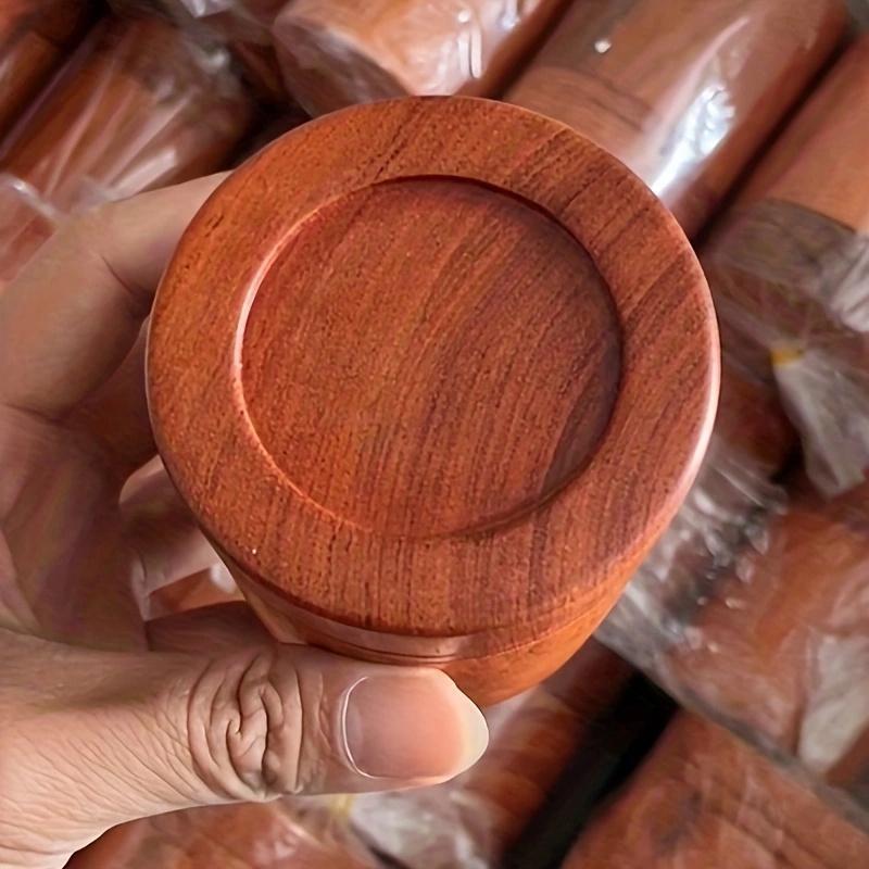 Víceúčelová přenosná dóza na čaj, Bambusová trubice, Uzavíratelná dóza, Bambusový sud, Dóza na bonbony (9.5x7.2cm)