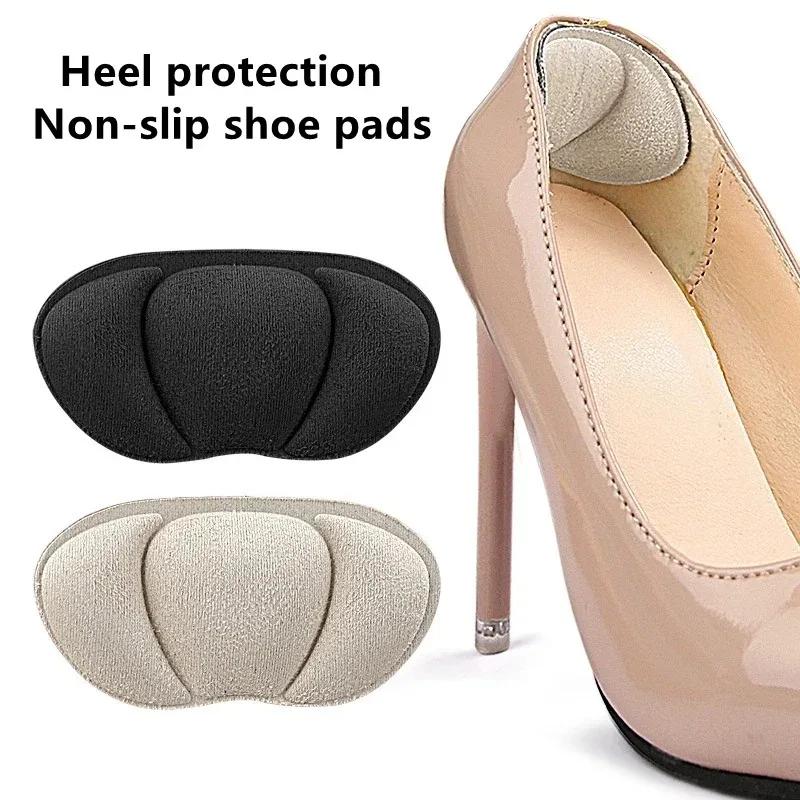 Sneakers Heel Stickers Adjustable Size Anti-slip Insoles High Heels Heel Protector Insoles Pads Pain Relief  Foot Care Insoles