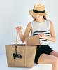 Clave Amelia Beige Tote Bag