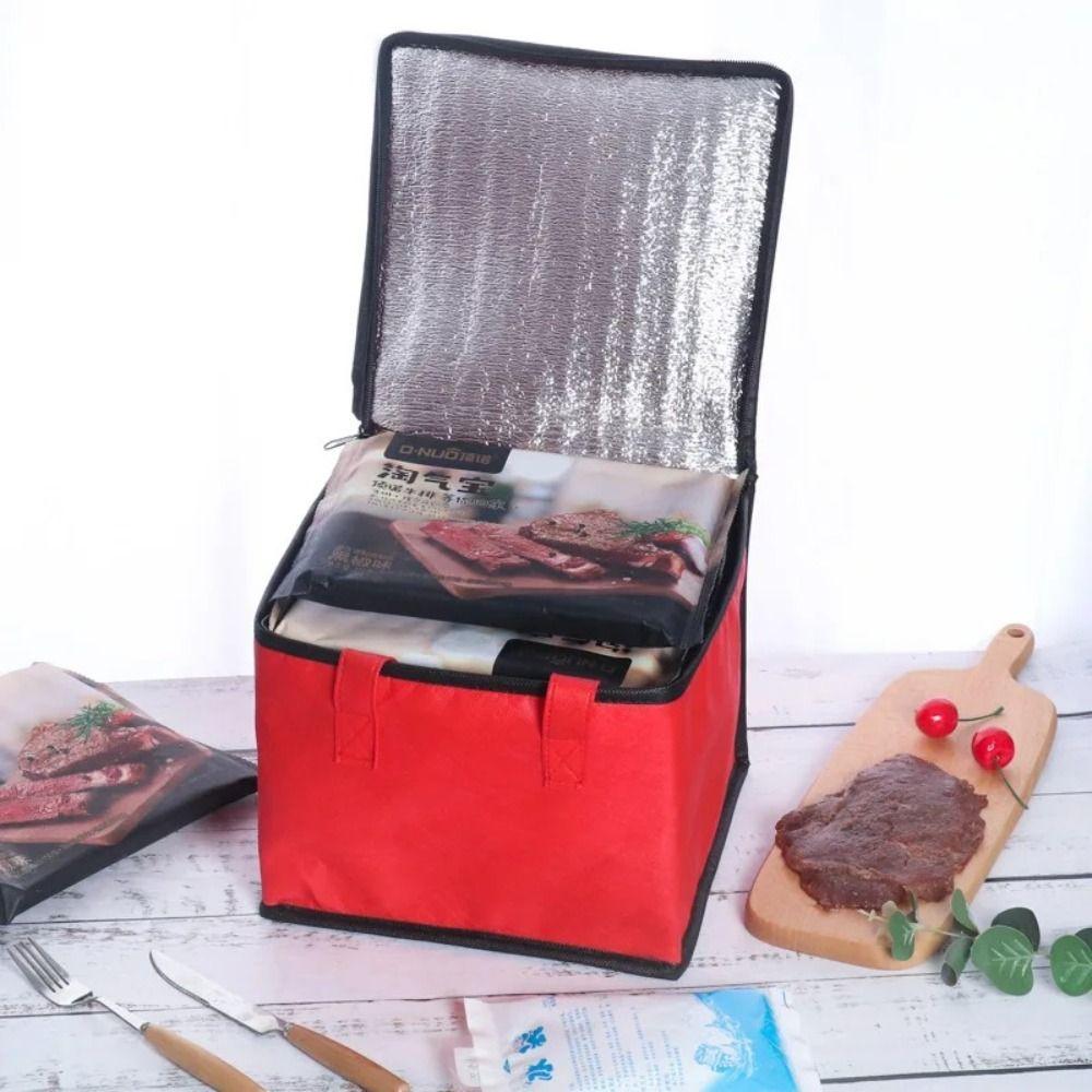 Portable Food Insulated Bags Waterproof Insulated Thermal Cooler Bag Lunch Bag  Outdoor