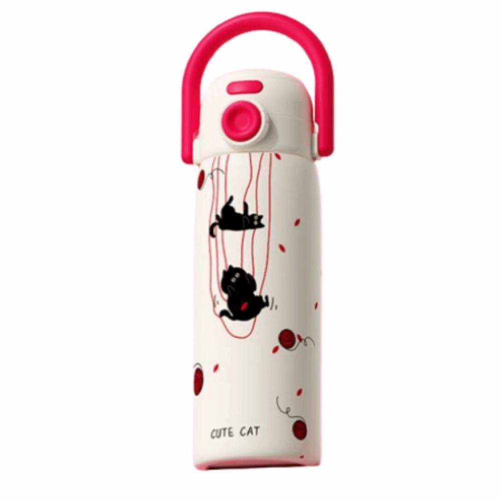 

Creative Outdoor Insulated Mug Portable Drinking Straw Cup Thermal Water Bottle Kitchen Supplies Style 3