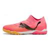 Puma Future Comfortable TT (Rubber Studs) Shock Absorbing Durable Soccer Shoes Men Soccer Shoes Red Black Yellow 107710-04