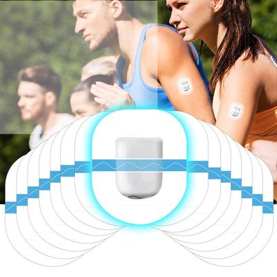 Plaster samoprzylepny, Detektor glukozy we krwi, Naklejka mocująca sondę, Naklejka na sensor, Niewidoczny plaster zapobiegający odklejaniu, Naklejka antypoślizgowa do ruchu