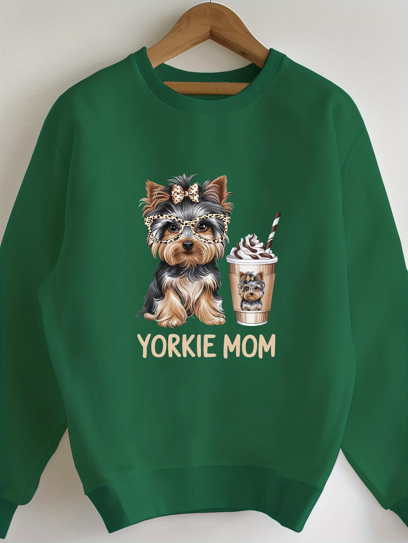 Женские свитшоты YORKIE MOM S