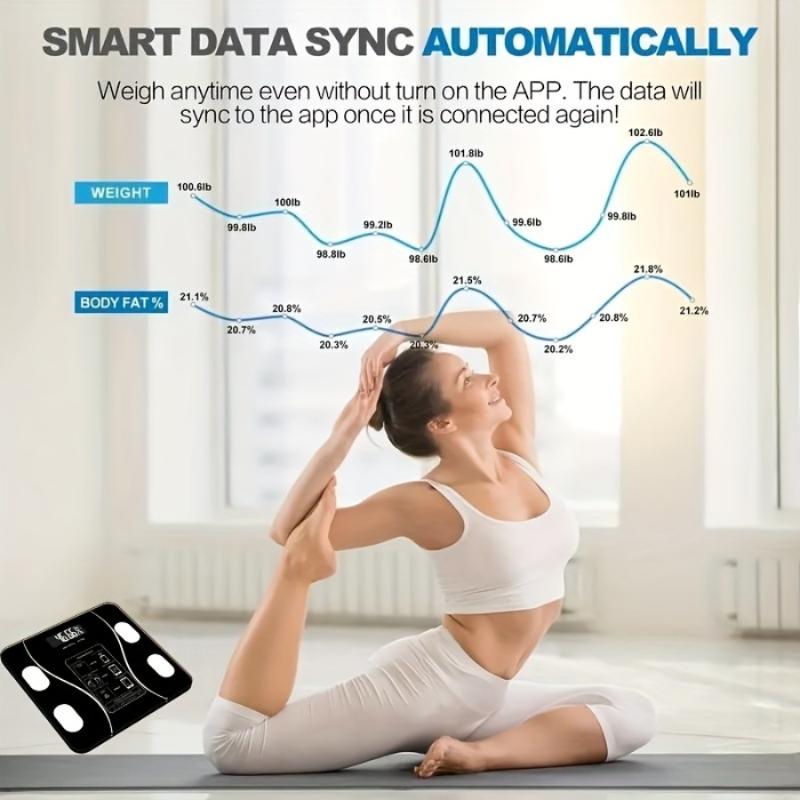 Body Fat Scale Body Scales Smart Wireless Digital Bathroom Weight Scale Body Composition Analyzer Weighing Scale