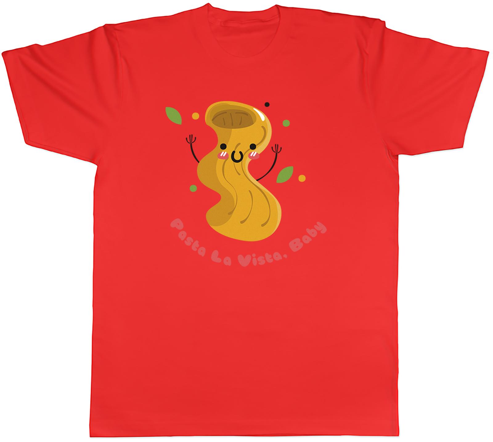 Pasta La Vista Baby Unisexs TShirt Funny Penne Pasta Lover Tee Gift S