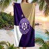 Austria Wien FC stampa Asciugamano da Spiaggia Quick Dry Microfibra Assorbente Portatile da Viaggio Asciugamano da Nuoto