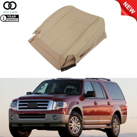 For Ford Expedition 2007-2014 Bottom Leather Seat Covers Camel Tan Driver Side