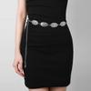 Carving Metal Body Chain Silver Belt Waist Chain Summer   Women