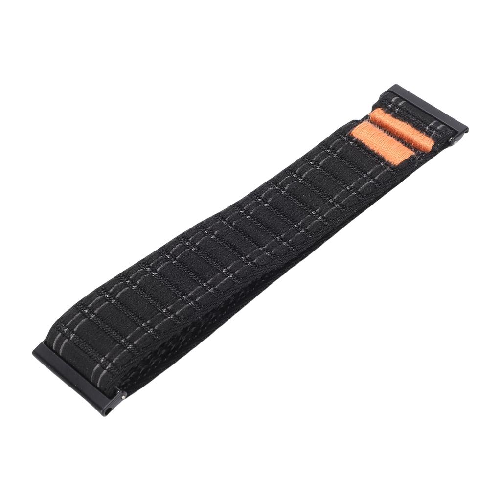 24mm Nylon Watch Band Fit for Coros Smartwatch Replacement Watch Strp for Outdoor Sports