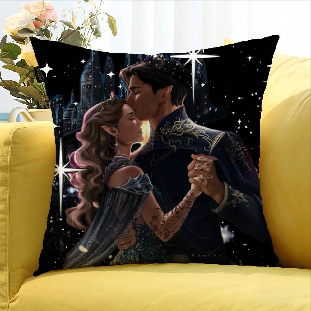 Acotar Court M-Mist And Fury Various Sizes Square Pillow Case For Car Home Bedchamber Decor