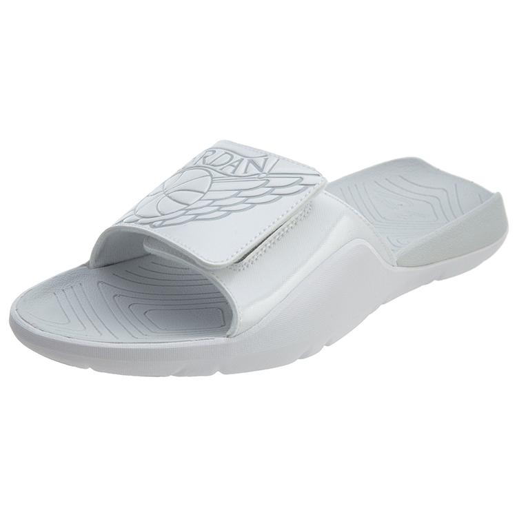 New JORDAN Hydro 7 White Pure Platinum AA2517-100