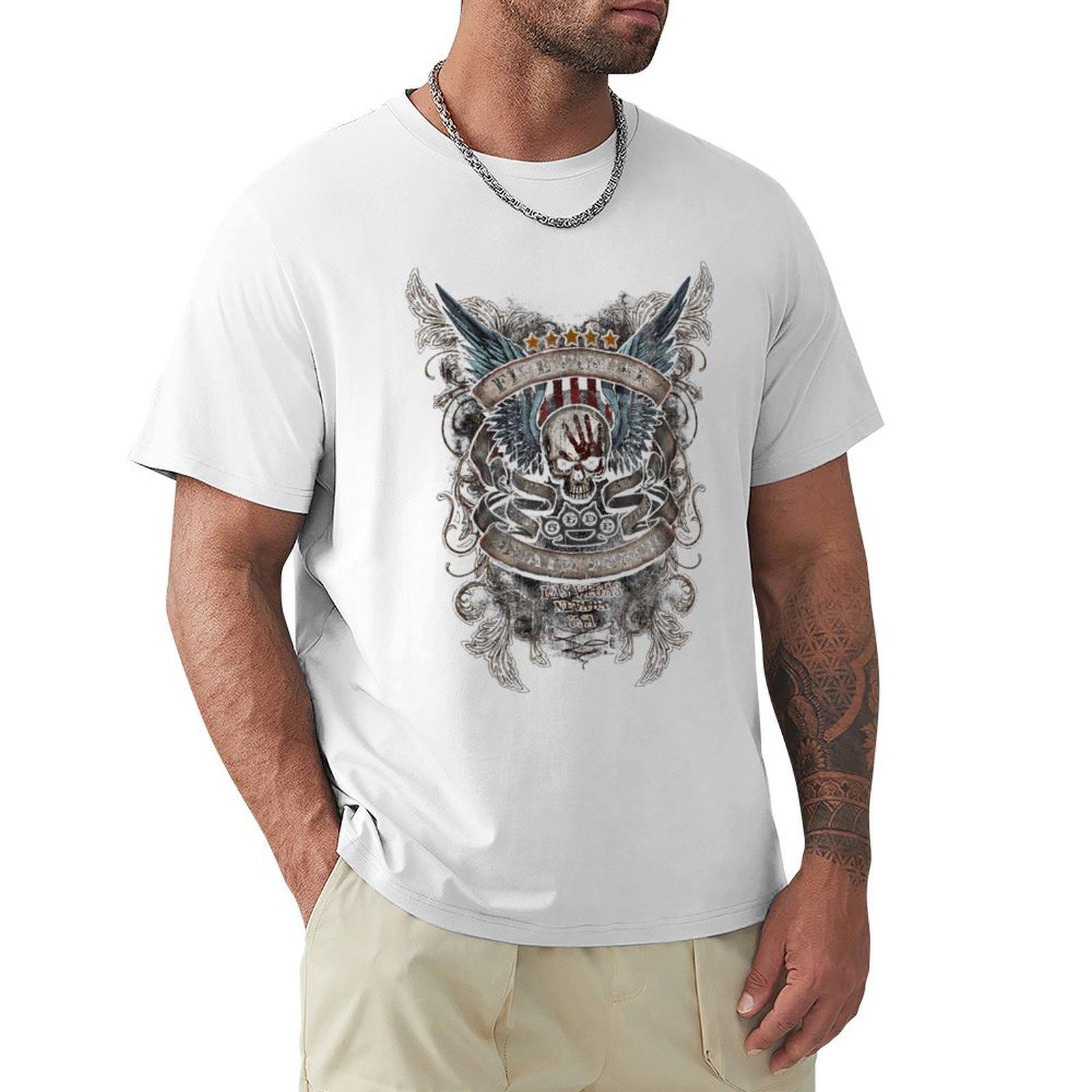 5fdp Winged Knuckles Painted Tshirt Trend Art Print Tshirt S