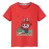 Labubu 100%Cotton T Shirt for Kids Boy 10years Kawaii Tops Pride Tshirt  Anime Short Y2k Toddler Girl Clothes Kids Clothes Girls