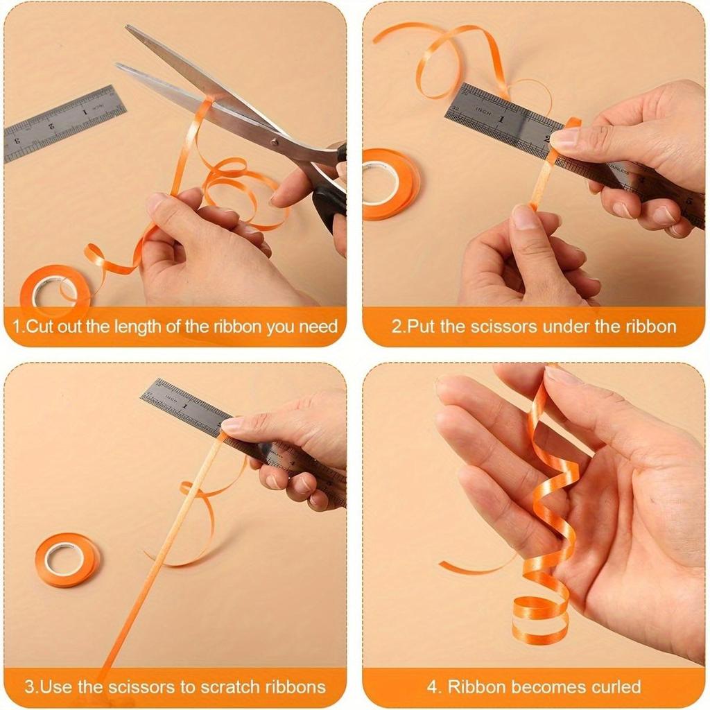 10 Metrów Kolorowa Ręcznie Robiona Plastikowa Wstążka | Ślub, Walentynki, Kokardy na Imprezę, Balon na Boże Narodzenie, Dekoracje Świąteczne