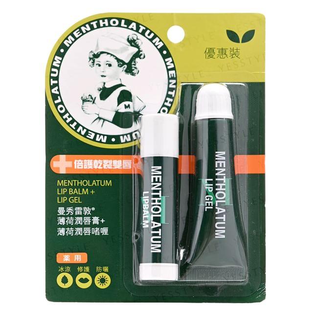 

Rohto Mentholatum - Спеціальний набір бальзаму та гелю для губ 2 pcs