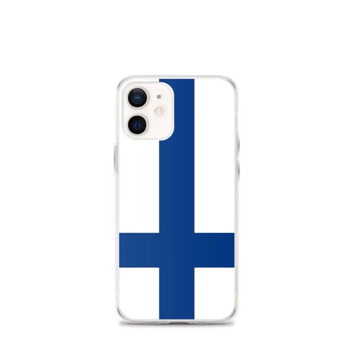Coque Telefone Drapeau Finlande - iPhone 12 mini