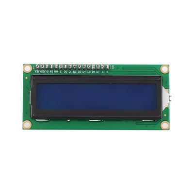 LCD-Modul 1602 LCD-Display Mit Adapterplatine IIC I2C-Schnittstelle Blauer Bildschirm
