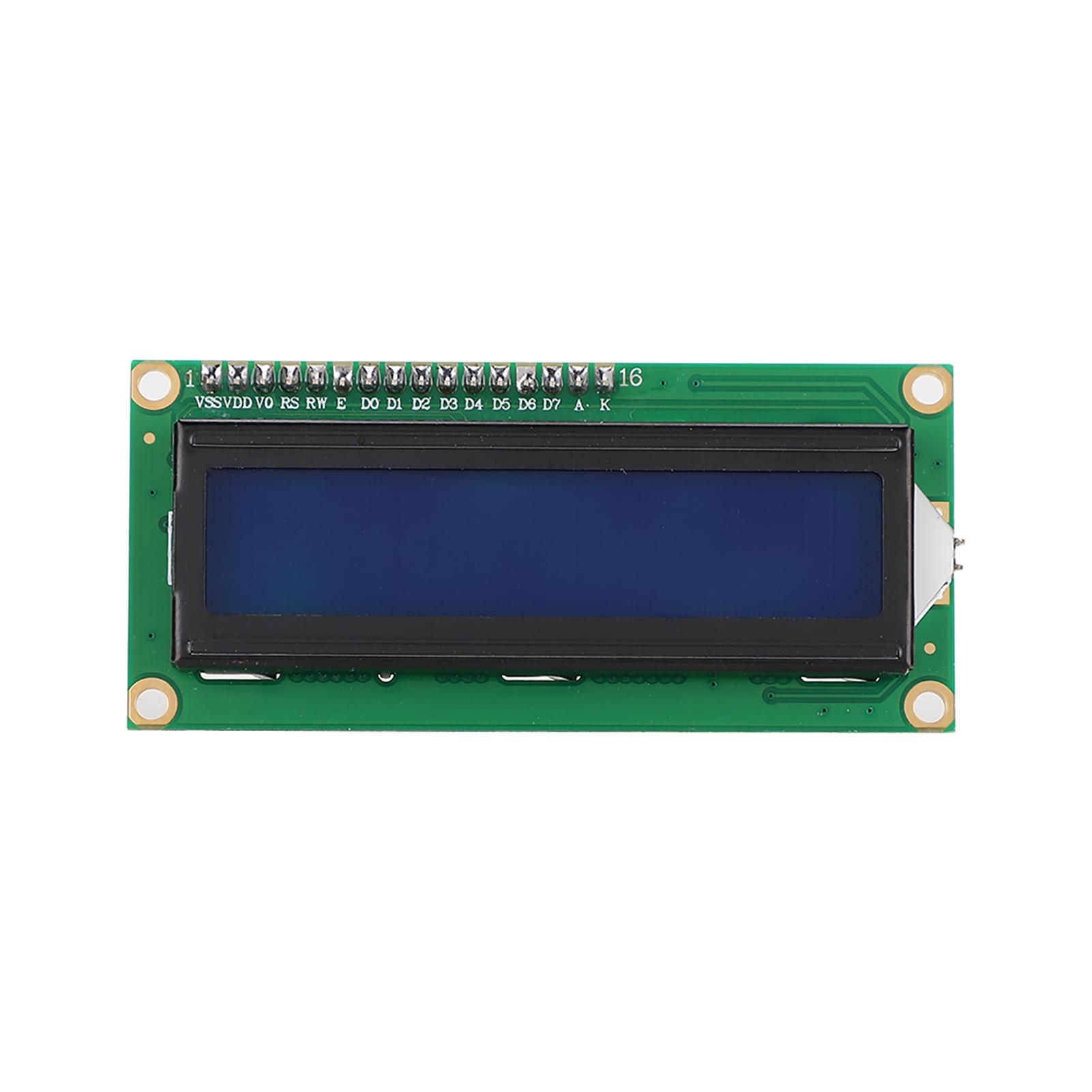 

LCD Module 1602 LCD Display With Adapter Board IICI2CInterface Blue Screen