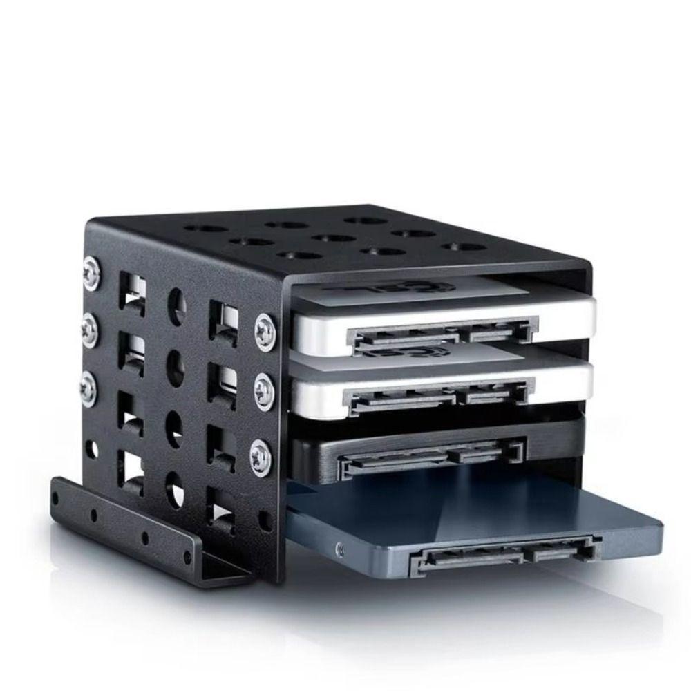 Aluminum Alloy Hard Drive Bay 4 Bay Built-In Hard Disk Frame New Dock Holder