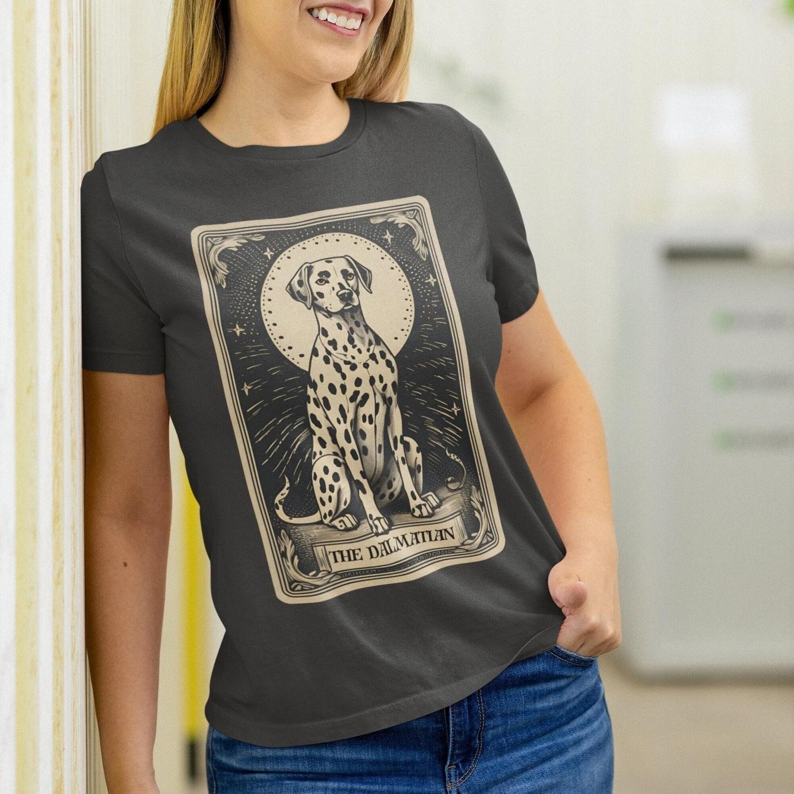 The Dalmatian Tarot Card Dog Shirt S