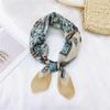Versatile Cotton Linen Silk Scarf: Spring & Autumn Unisex Small Square Neck & Head Accessory