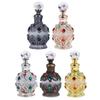 5/10/12/15/25 ml Luksusowa Szklana Butelka na Perfumy Do Napełniania Olejkami Eterycznymi Arabski Wzór Premium Dozownik Olejków Zapachowych Sprzedaż Hurtowa