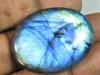 72Cts. Natural Labradorite Multi Fire Oval Cabochon Loose Gemstone 29X40X6MM SK-1139