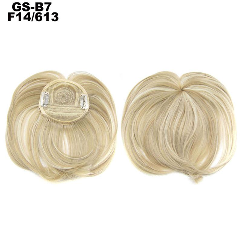 Hair Bangs Blunt-Bang Clip On Hair Extension False Fringe Women's Hairpieces