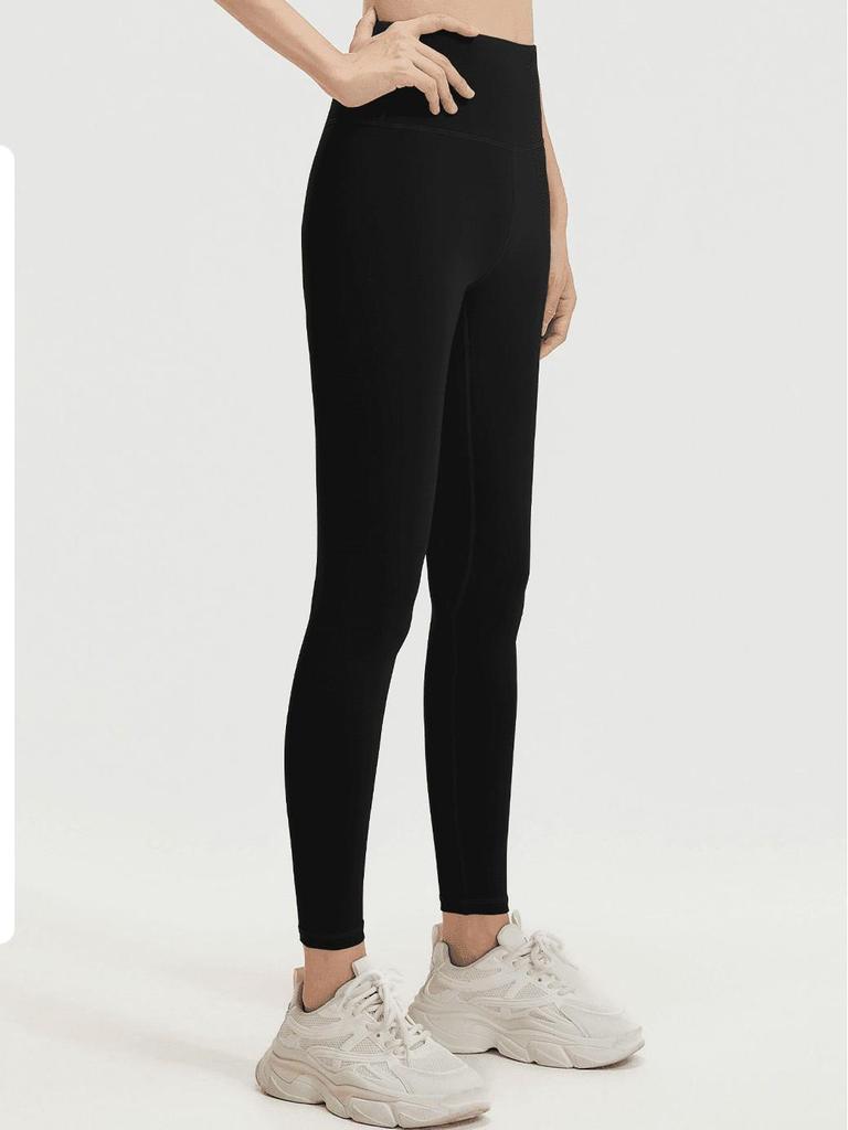 Pantalones de Yoga de Cintura Alta Levanta Glúteos para Mujer - Tacto Nude Otoño/Invierno, Alta Elasticidad Ropa de Fitness, Mallas Cortas para Correr