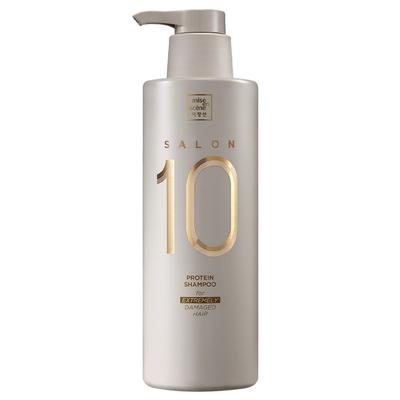 Salon 10 Shampoo de Proteína Aroma Floral para Cabelos Extremamente Danificados, 500ml, 1 un.