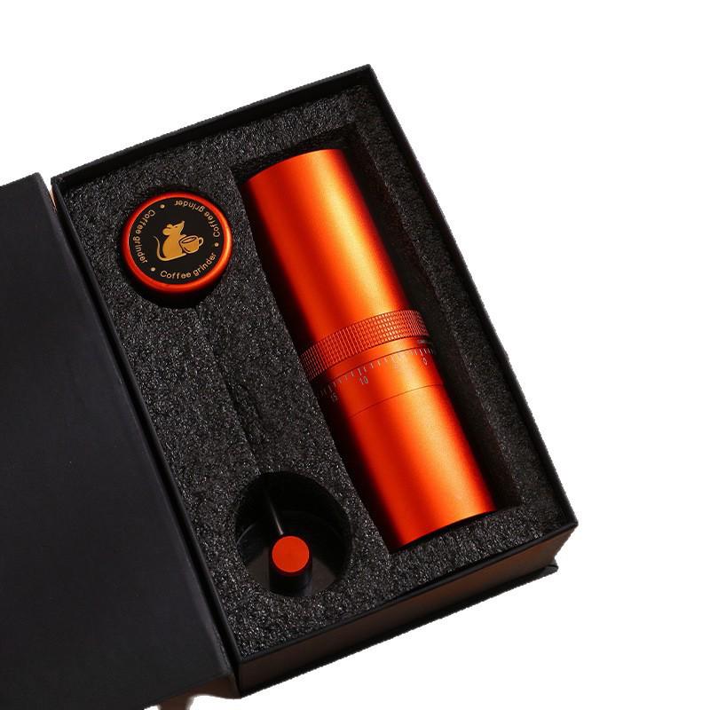 Luxury Conical Burr Hand-Crank Coffee Grinder for Italian Drip Coffee and Hand-Pour Brewing