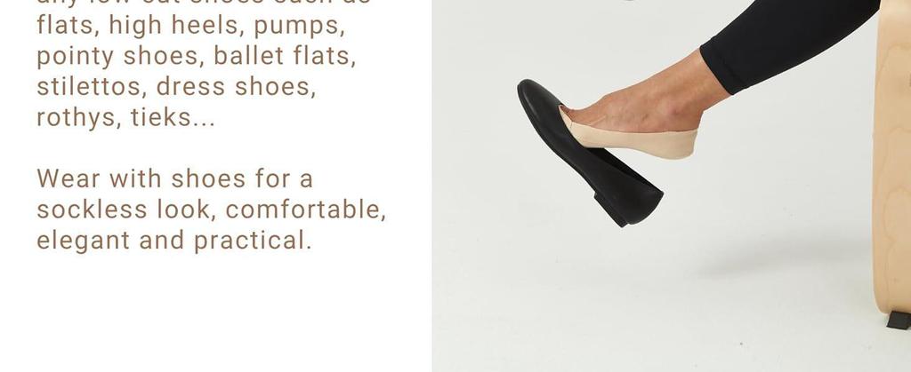 Women's Ultra-Thin No Show Low Cut Socks for Flats and Heels