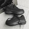 Sapatos de pai bonitos e versáteis que aumentam a altura Darth Vader fritos sapatos de rua modernos ins versátil respirável casual sapatos masculinos 24371-J