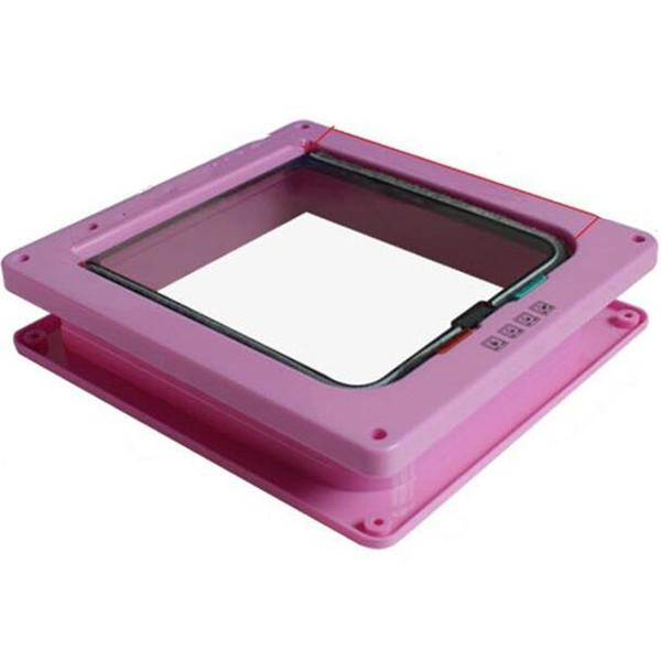 Pet door opening cat dog two way free access door opening suitable for installation of glass doors and wooden doors