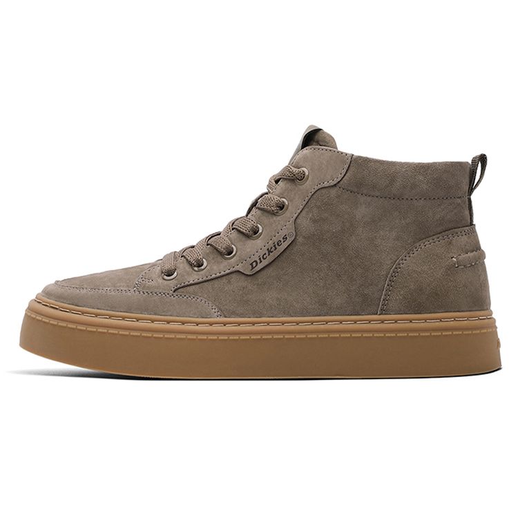 Dickies Two-Layer Pigskin Non-Slip Short Outdoor Boots Men boots Camel 234M50LXS76B