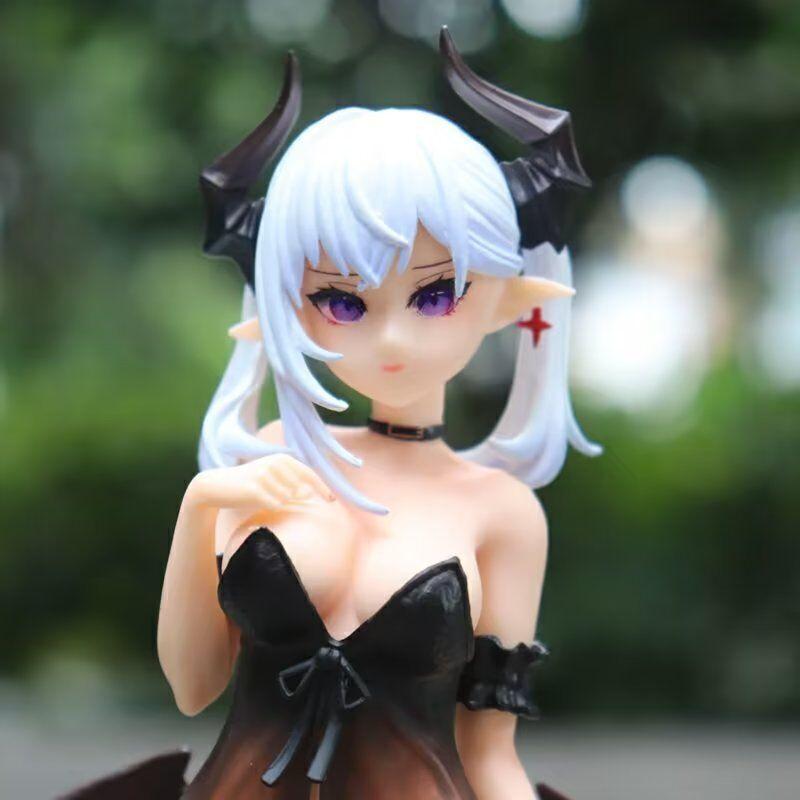 Little Demon Lilith Anime Girl Figure PVC Action Figure Collectible Model Doll Toys