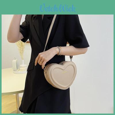 Fresh Style Women's Bag 2022 New Love Bag Trendy Girl Bag Heart-shaped Single Shoulder Diagonal Bag Cute Mini Bag
